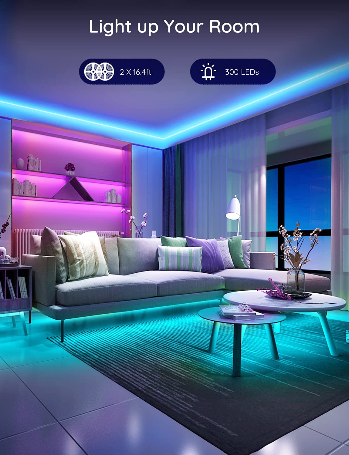 10X Your Room with GoHigh Dream Smart Strip Lights - GoHigh