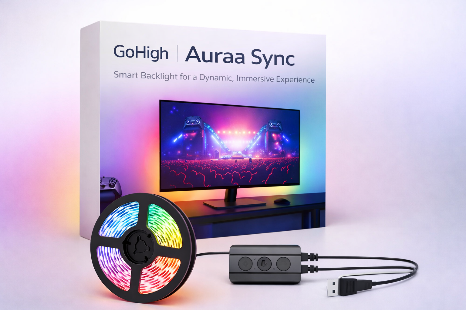 GoHigh Auraa Monitor Sync